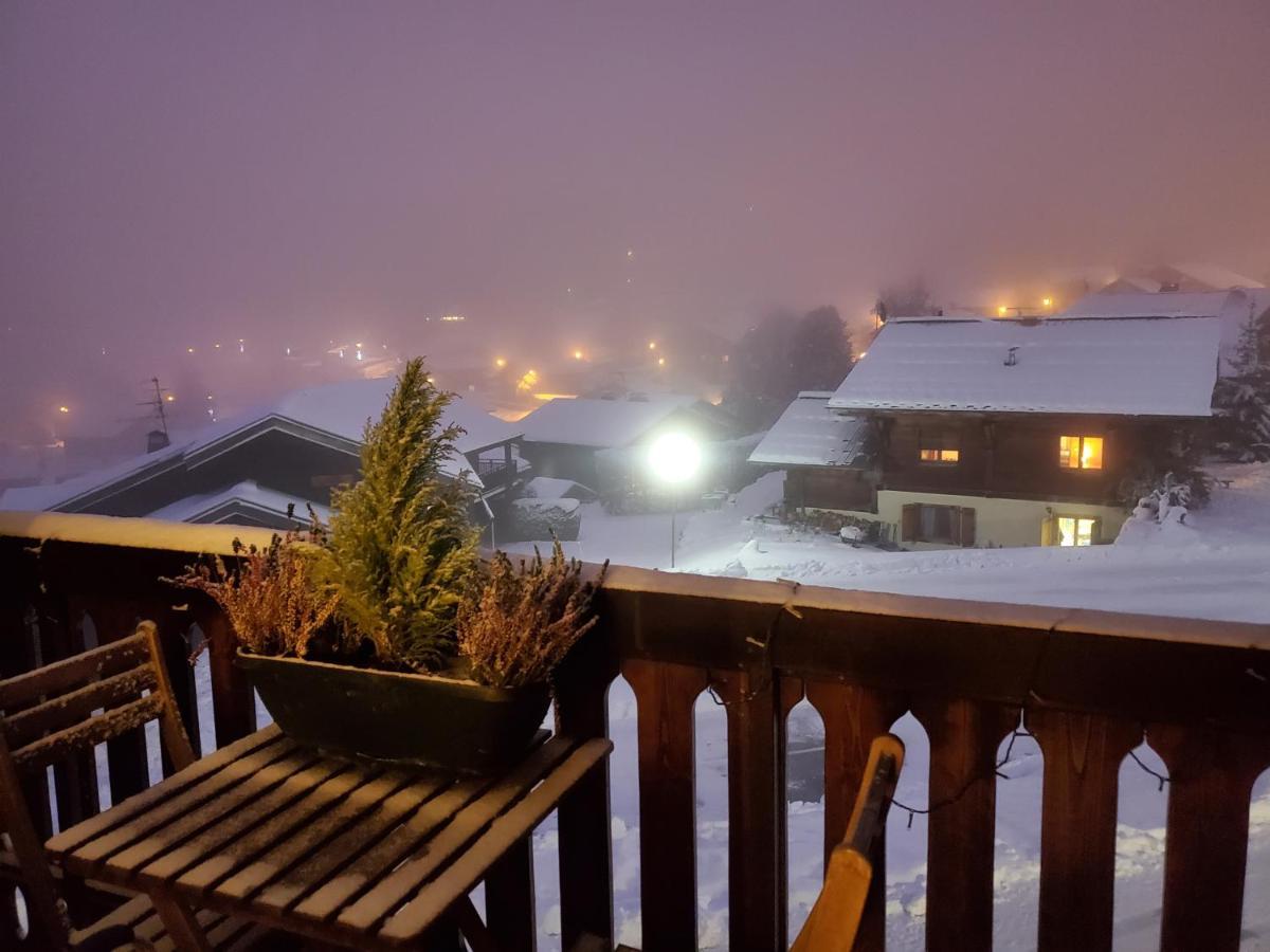 Studio Avec Petit Balcon Et Cheminee - Grand Massif Les Carroz d'Arâches Exterior foto